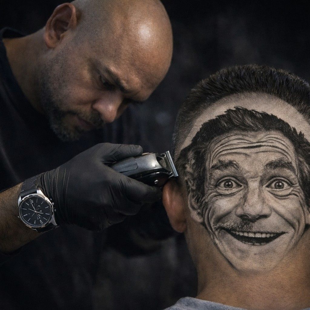 Trabajo artístico de Jhon Suarez — diseño escultórico en cabello